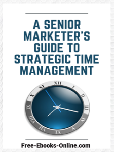 Senior Marketers Time Management Report