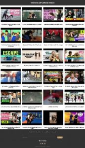 womens self defense video site builder