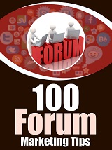 100 Forum Marketing Tips